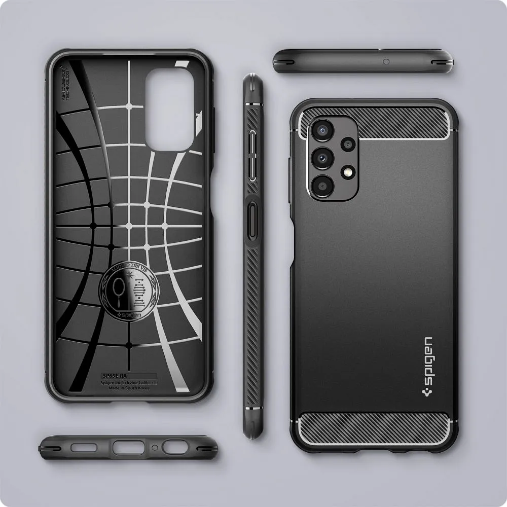 SPIGEN Rugged Armor for SAMSUNG A13 4G matte black - Image 17