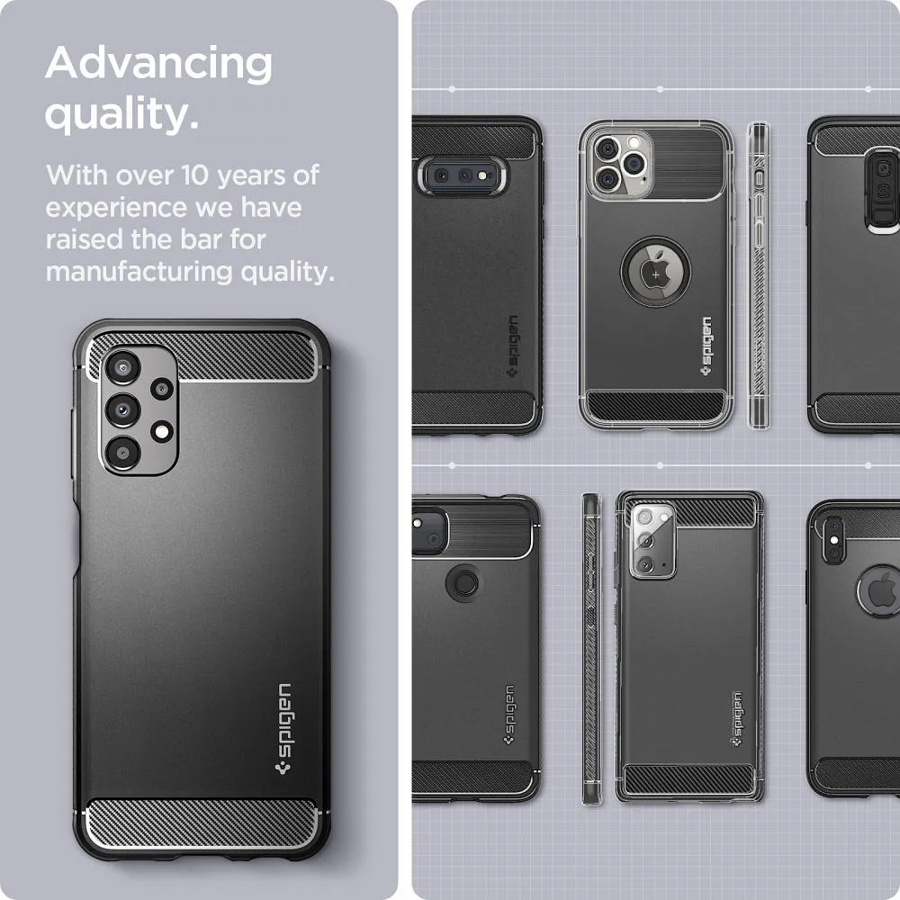 SPIGEN Rugged Armor for SAMSUNG A13 4G matte black - Image 16