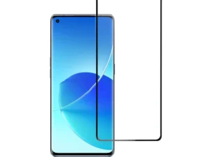 Tempered Glass Blue Star 5D - OPPO Reno6 Pro 5G (full glue/case friendly) - Black