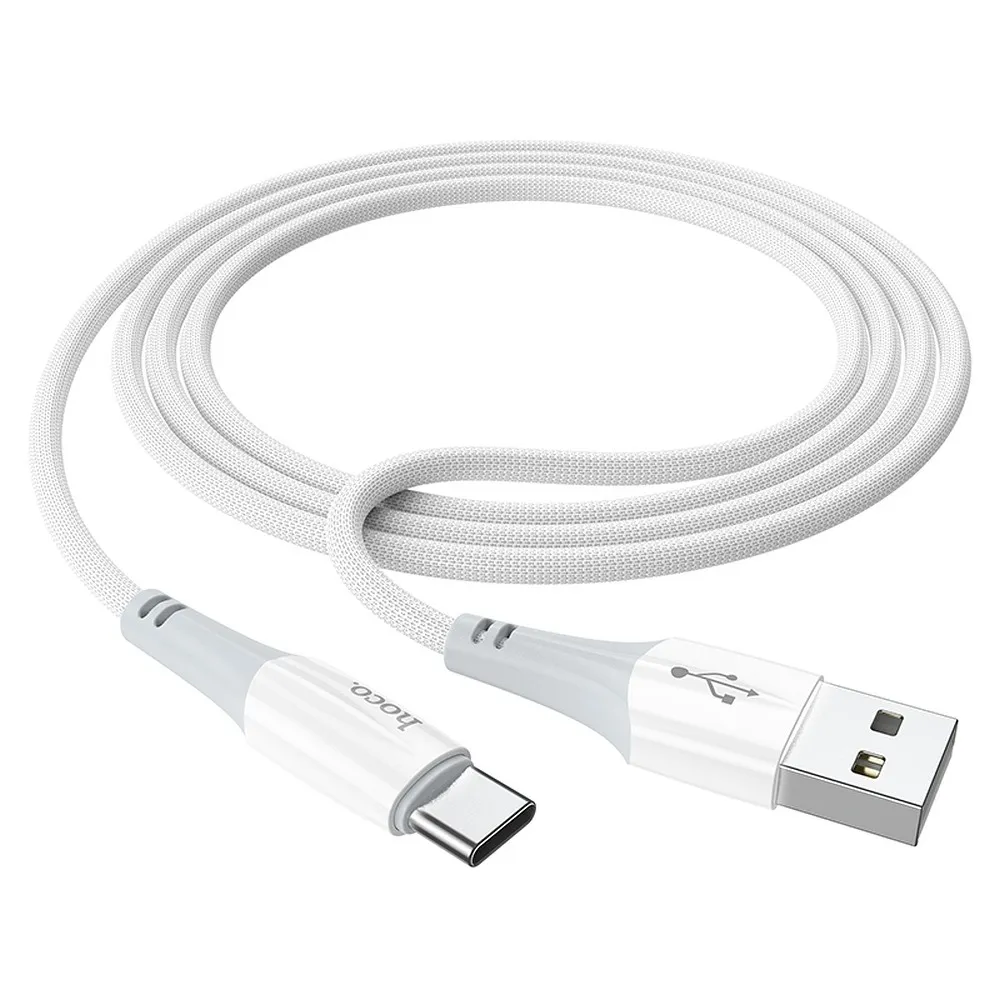 HOCO cable USB A to Type C 3A X70 1 m white - Image 2