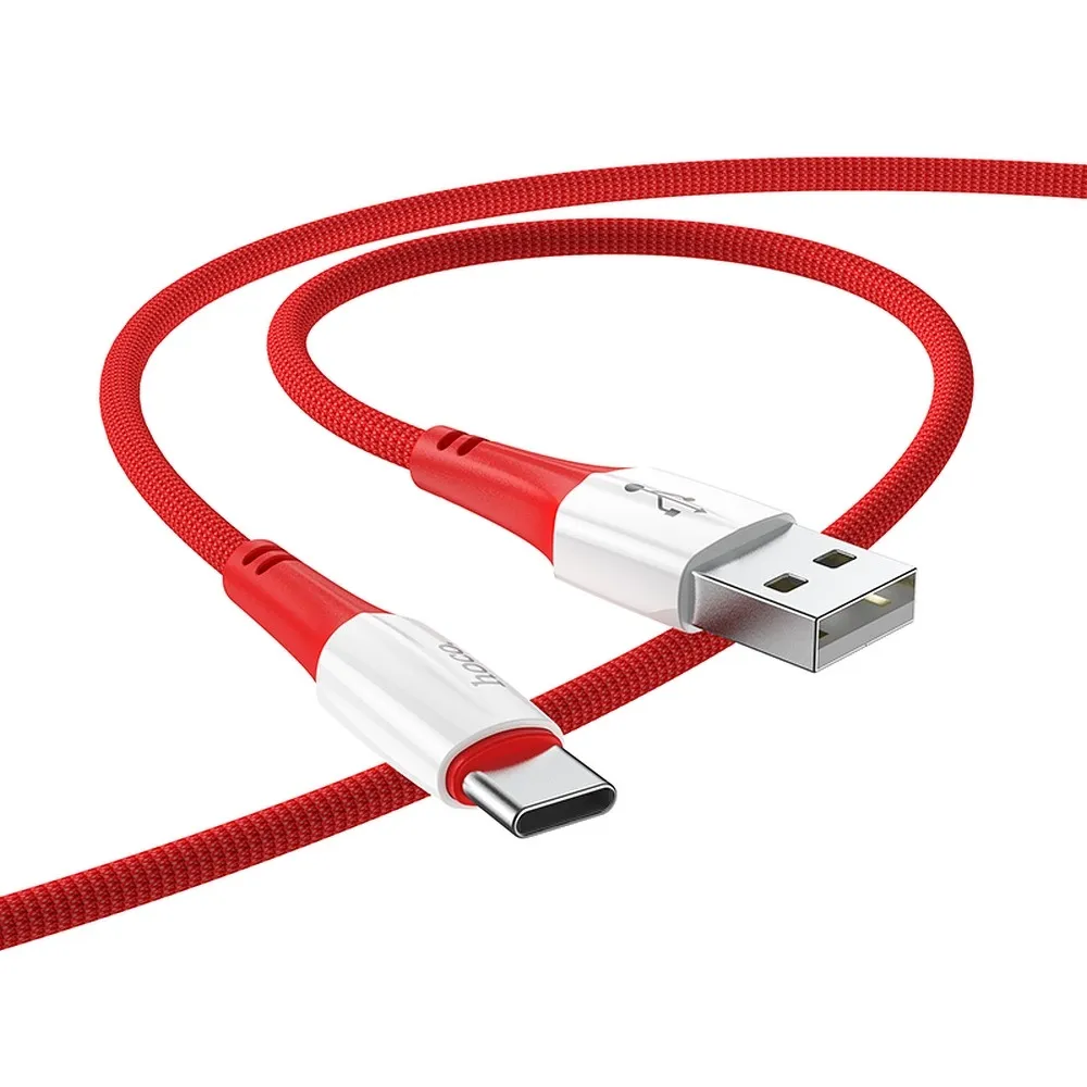 HOCO cable USB A to Type C 3A X70 1 m red - Image 2