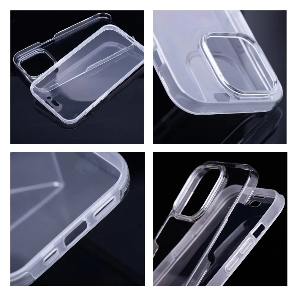 Case 360 FULL COVER PC + TPU for IPHONE 13 Pro Max transparent - Image 6