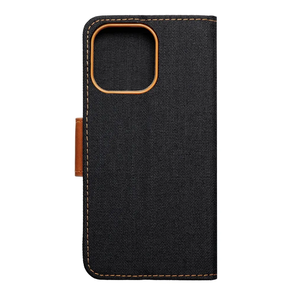 CANVAS Book case for IPHONE 14 Pro Max black - Image 2