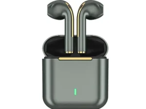 Wireless headset stereo TWS J18 + docking station green