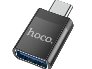 HOCO adapter OTG Type C (male) to USB A (female) UA17 black