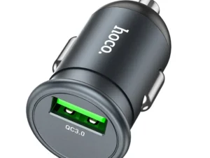 HOCO car charger USB A QC3.0 18W Z43 grey