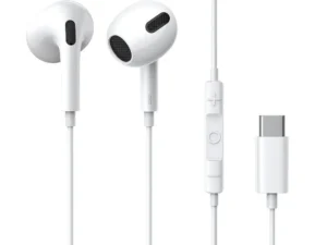 BASEUS wire earphones Type C with microphone ENCOK C17 NGCR010002 white