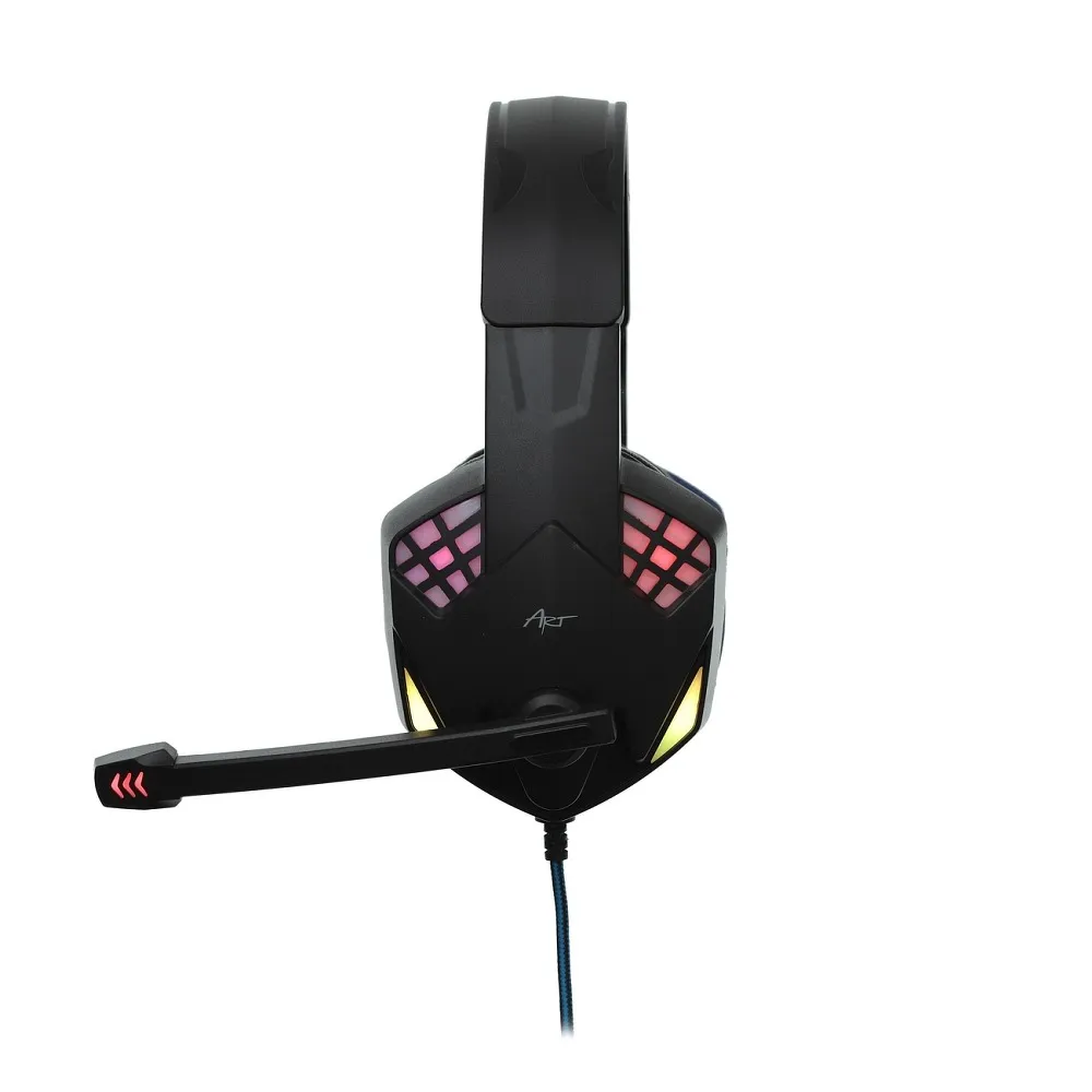 Headphones gaming with microphone ART G11 with light - Image 23