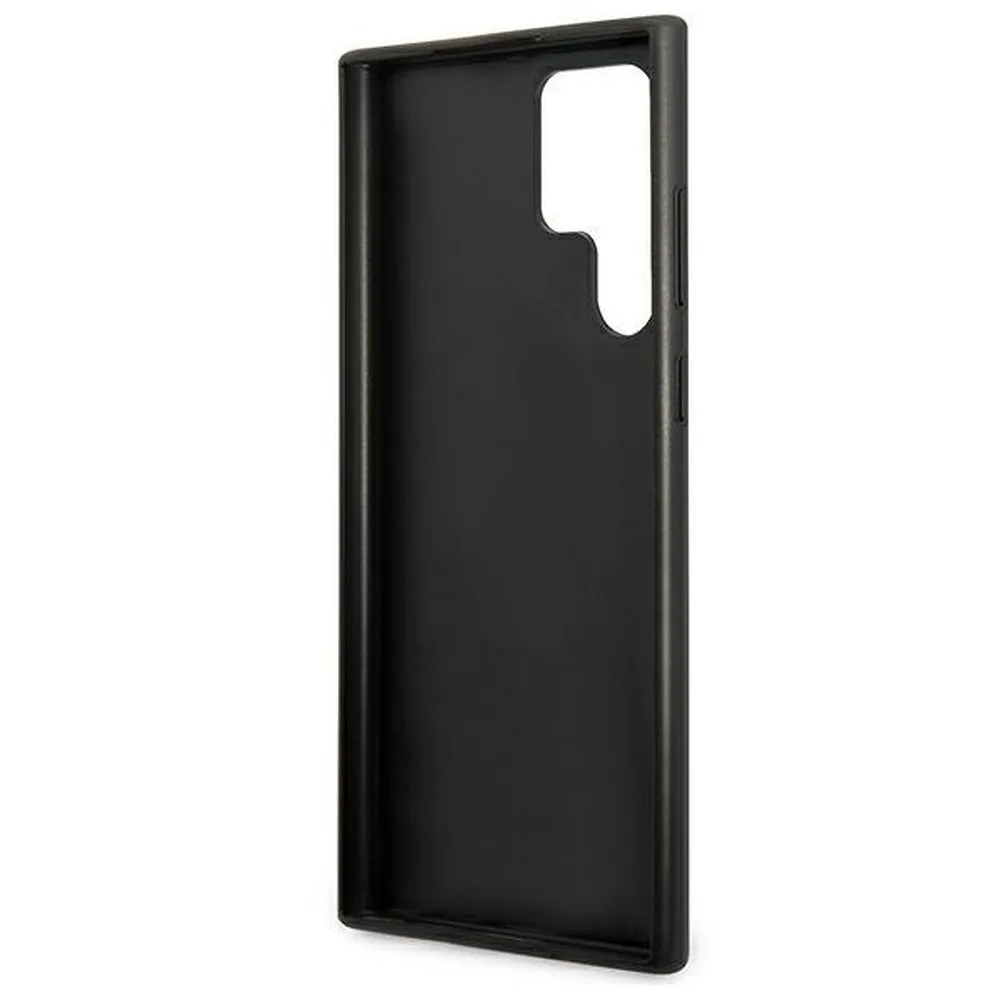 GUESS case for SAMSUNG S22 Ultra GUHCS22LG4GFGR (4G Metal Gold Logo) grey - Image 7