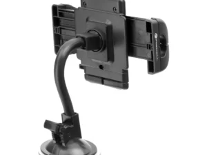 Forcell F-Grip Regular autós telefontartó, 17 cm, szélvédőre / műszerfalra / szellőzőnyílásra, fekete