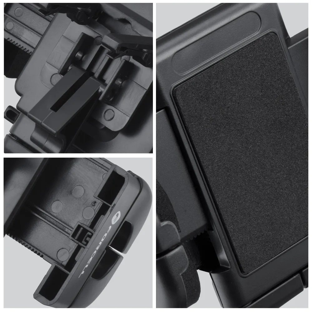 Forcell F-Grip Regular autós telefontartó, 27 cm, szélvédőre / műszerfalra / szellőzőnyílásra rögzíthető, fekete - Image 29