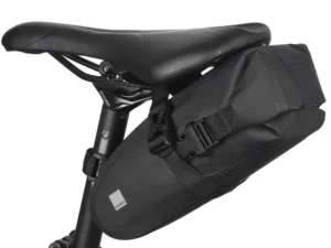 SAHOO bike bag under the bicycle seat with zip waterproof 1,6L 131363-SA black