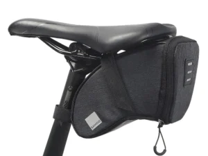 SAHOO bike bag under the bicycle seat with zip 0,5L 131470S-SA black