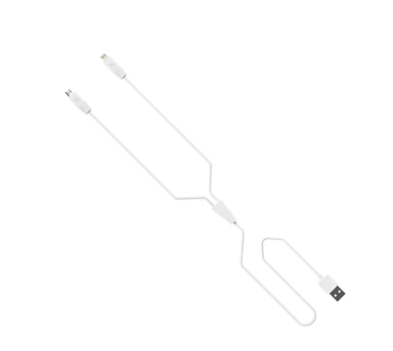 HOCO cable USB A to Lightning 2,1A X1 2 m white - Image 3