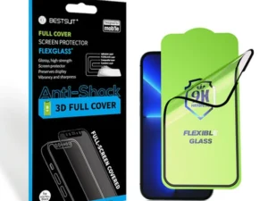 Bestsuit Flexible Hybrid Glass 5D for Huawei P20 Pro black