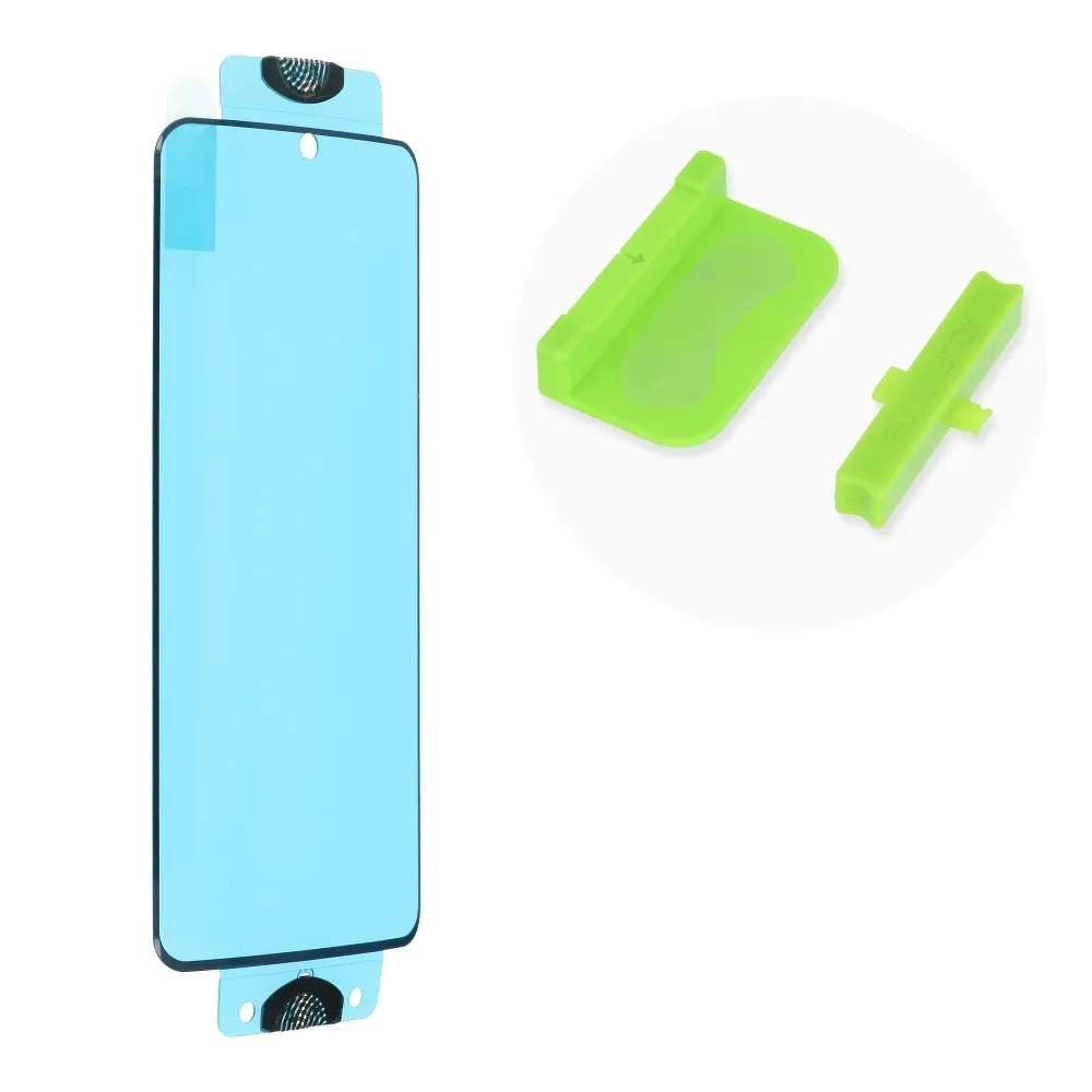 Bestsuit Flexible Hybrid Glass 5D for Samsung Galaxy S10 black (Hot Bending) - working fingerprint scanner - Image 7