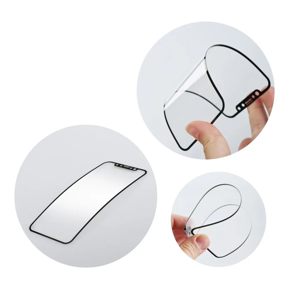 Bestsuit Flexible Hybrid Glass 5D for Samsung Galaxy S10+ black (Hot Bending) - working fingerprint scanner - Image 8