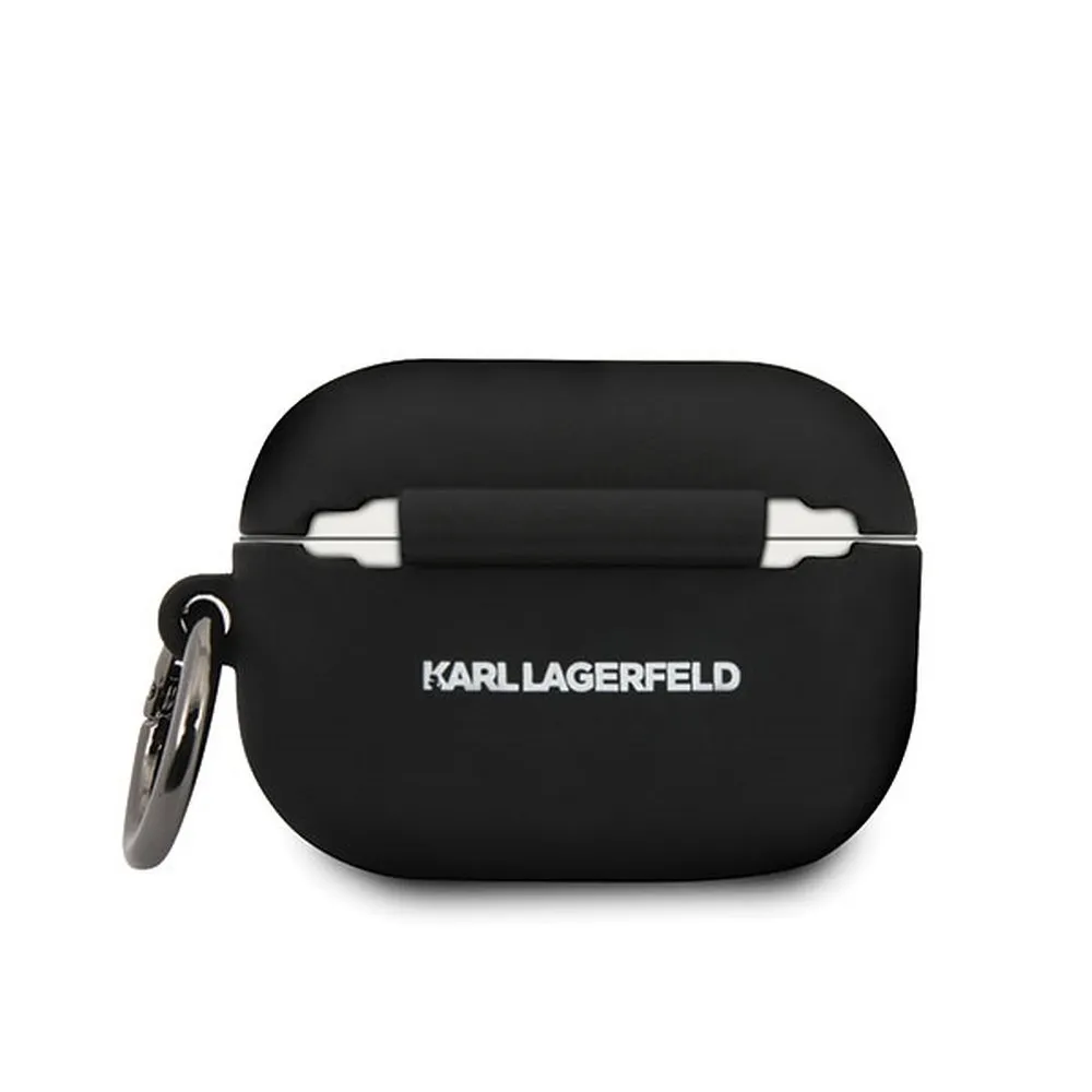 KARL LAGERFELD case for APPLE Airpods Pro KLACAPSILGLBK black - Image 3