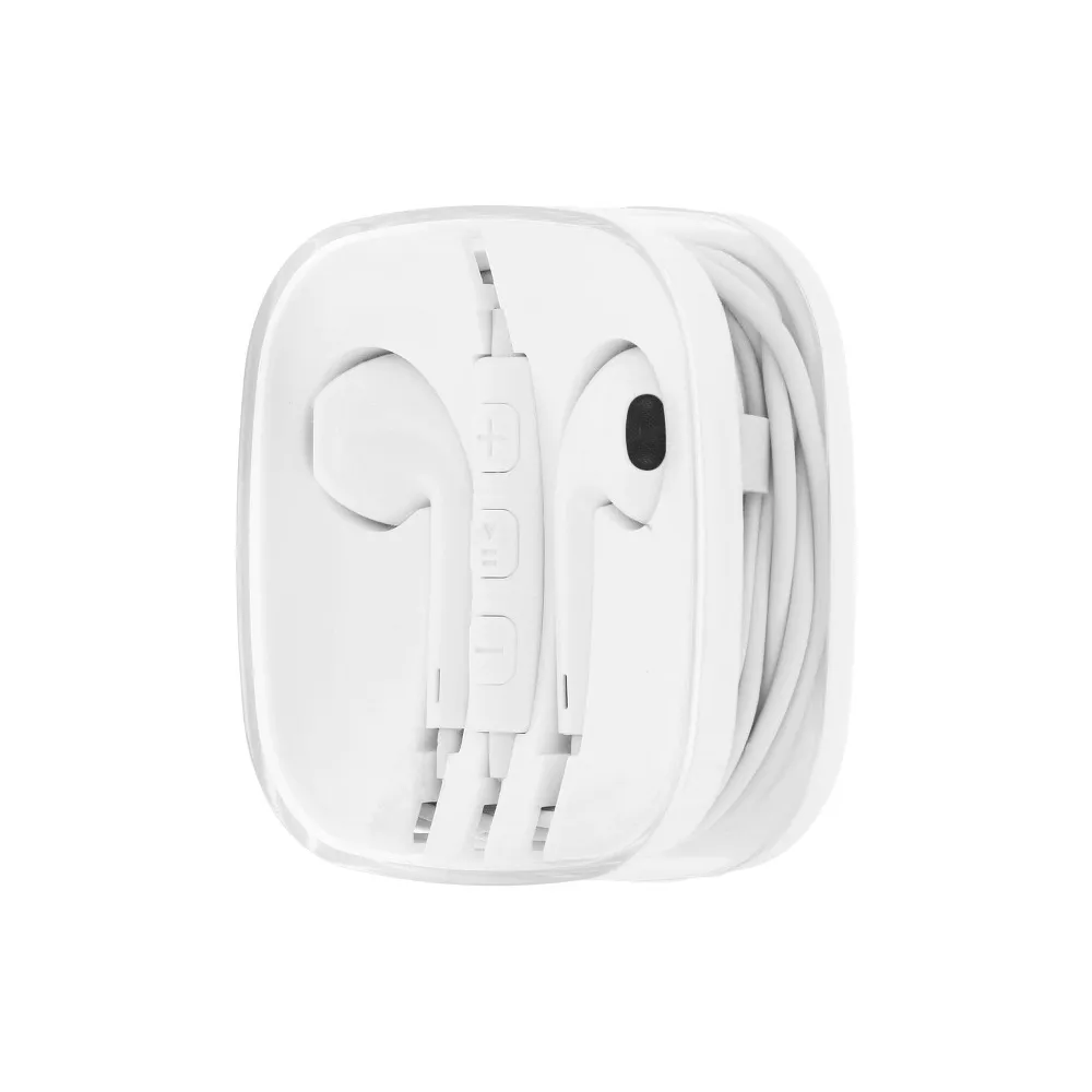 Earphones stereo for Apple iPhone Lightning 8-pin NEW BOX white - Image 2