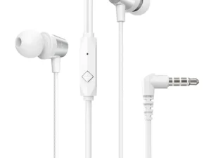 HOCO wire earphones Jack 3,5 mm with microphone M79 white