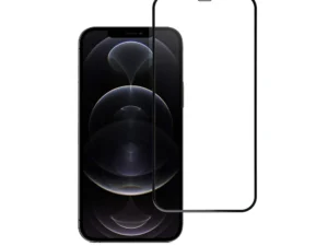 Tempered Glass Blue Star - APP IPHONE 12 Pro Max 5D Full Cover black