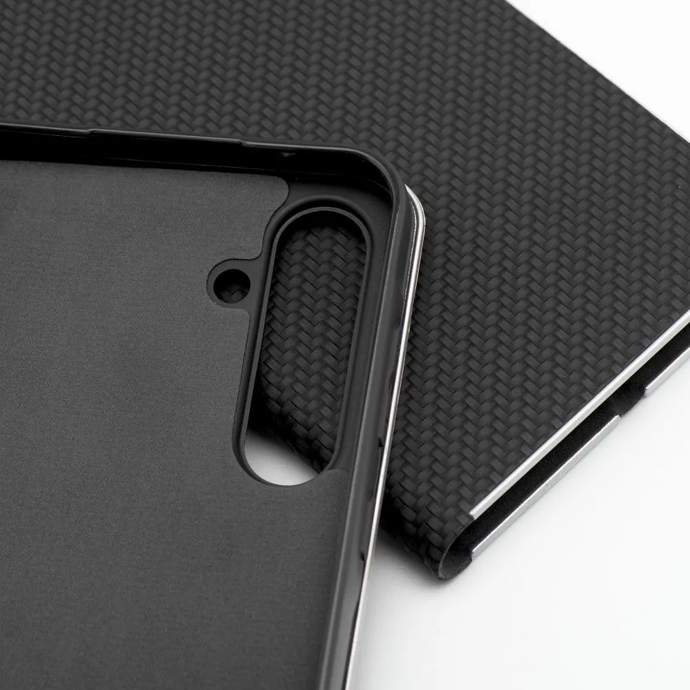 LUNA Book Carbon for SAMSUNG Xcover 4 black - Image 9