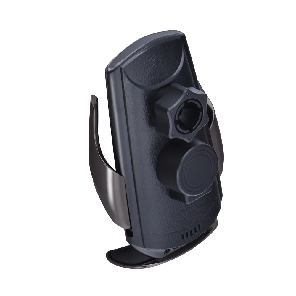 FORCELL car holder with wireless charging automatic sensor + magnetic adapters HS1 15W black - Image 7