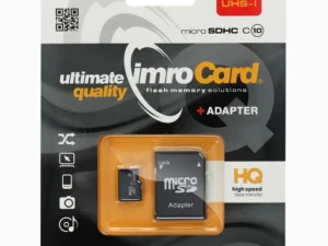 IMRO memory card microSD 64GB 100MB/s class 10 UHS I with adapter SD