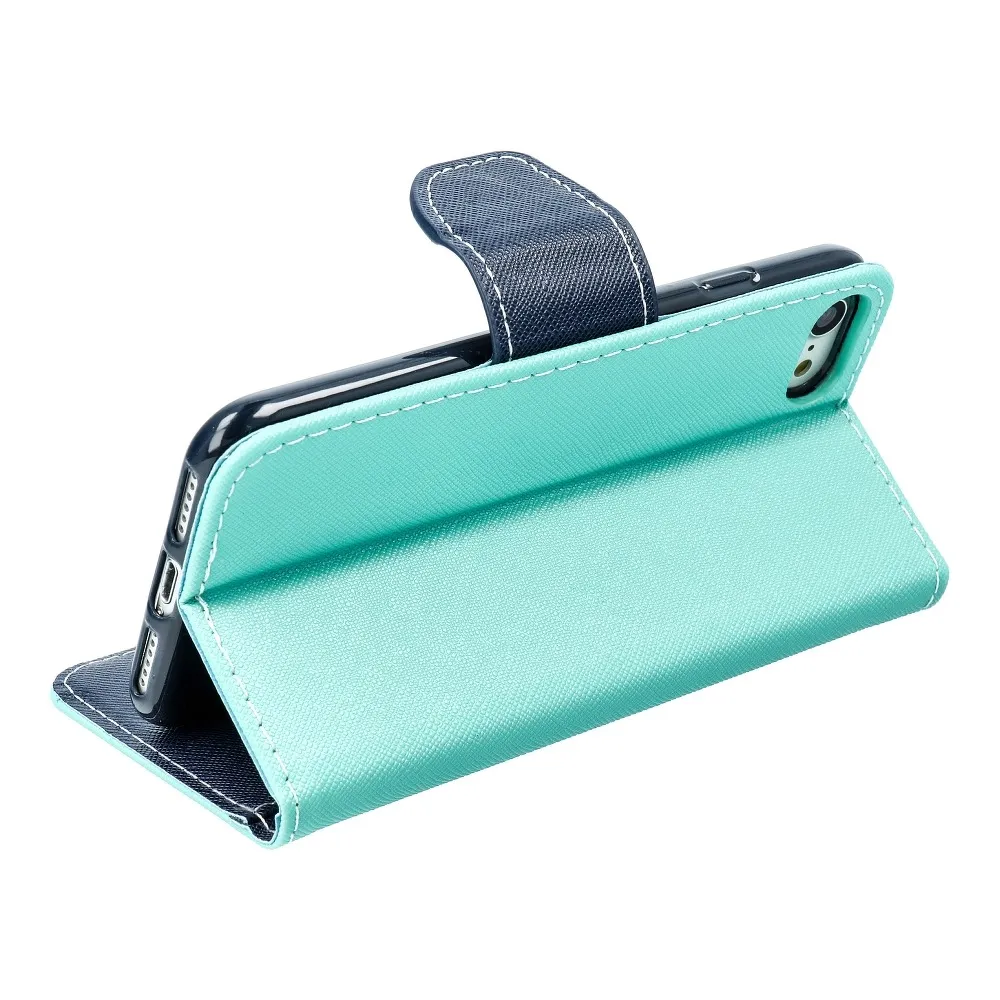 FANCY Book case for SAMSUNG Galaxy J3 2017mint/navy - Image 3