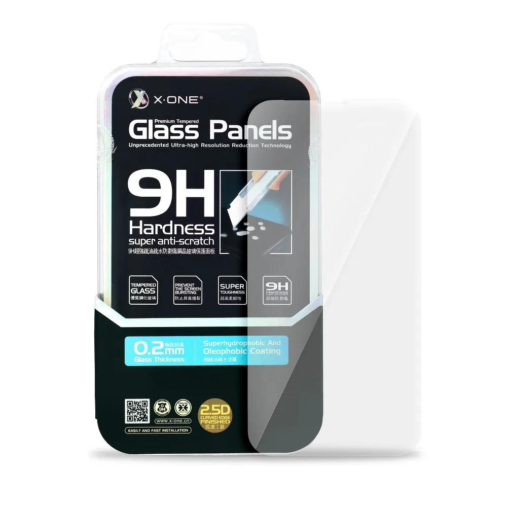 Tempered Glass X-ONE - for iPhone 7/8 Plus 0,2 mm