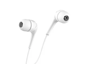 HOCO wire earphones Jack 3,5 mm with microphone M40 white
