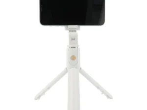 Combo selfie stick with tripod and remote control bluetooth white K07