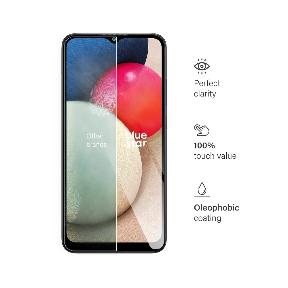 Tempered Glass Blue Star - SAMSUNG Galaxy A02s - Image 3