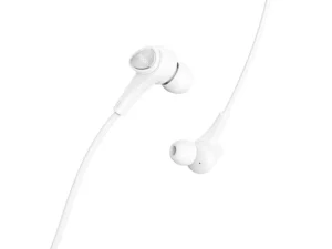 HOCO wire earphones Jack 3,5 mm with microphone M66 white