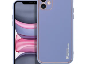 LEATHER case for IPHONE 11 blue