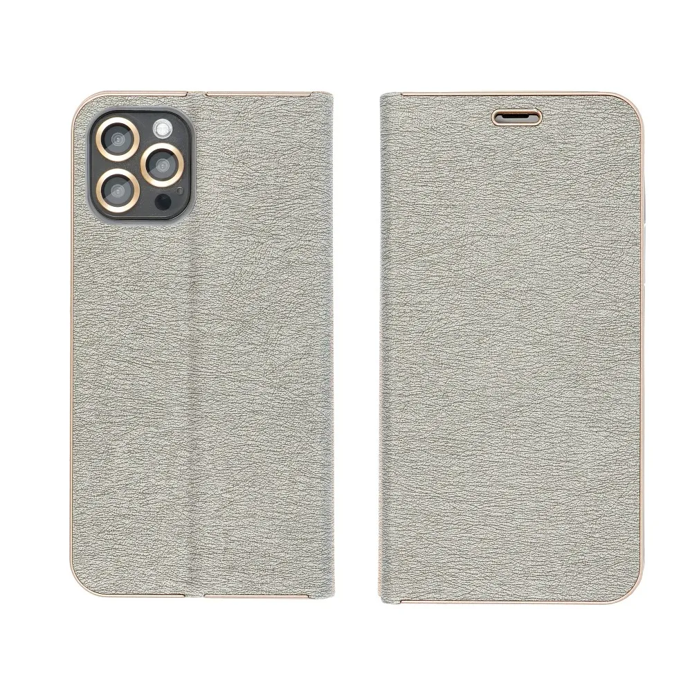 LUNA Book Gold for iPhone 13 Pro silver - Image 6