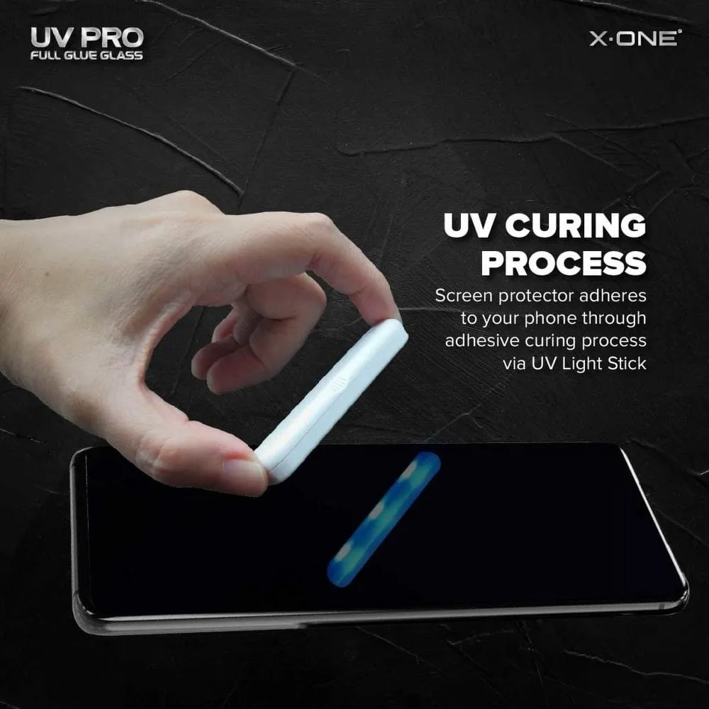 UV PRO Tempered Glass X-ONE - for Samsung Galaxy NOTE 20 Ultra (case friendly) - Image 8