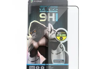 Tempered Glass X-ONE 3D - for Samsung Galaxy NOTE 20 ULTRA (edge glue + hole) black