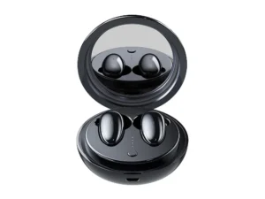 REMAX wireless stereo earbuds TWS-9 with docking station and mirror black
