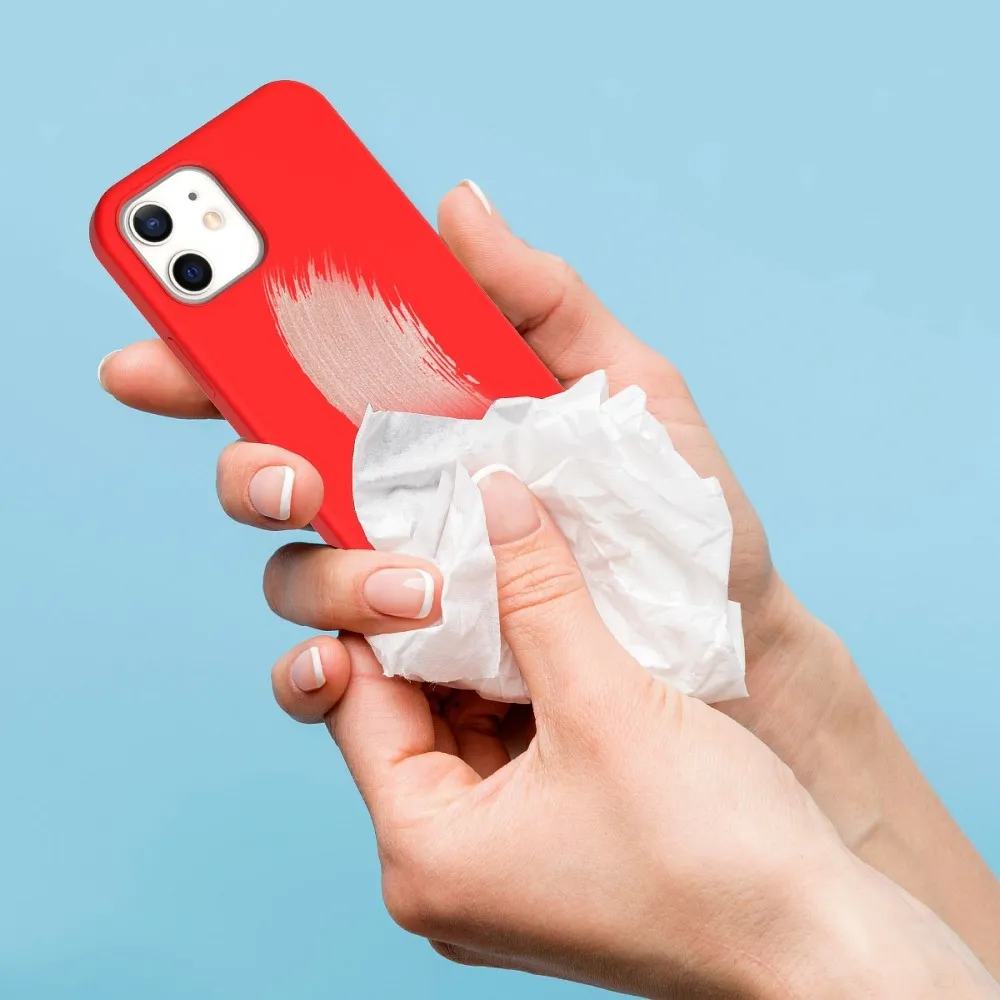 ARAREE Typoskin case for IPHONE 12 Mini red - Image 3