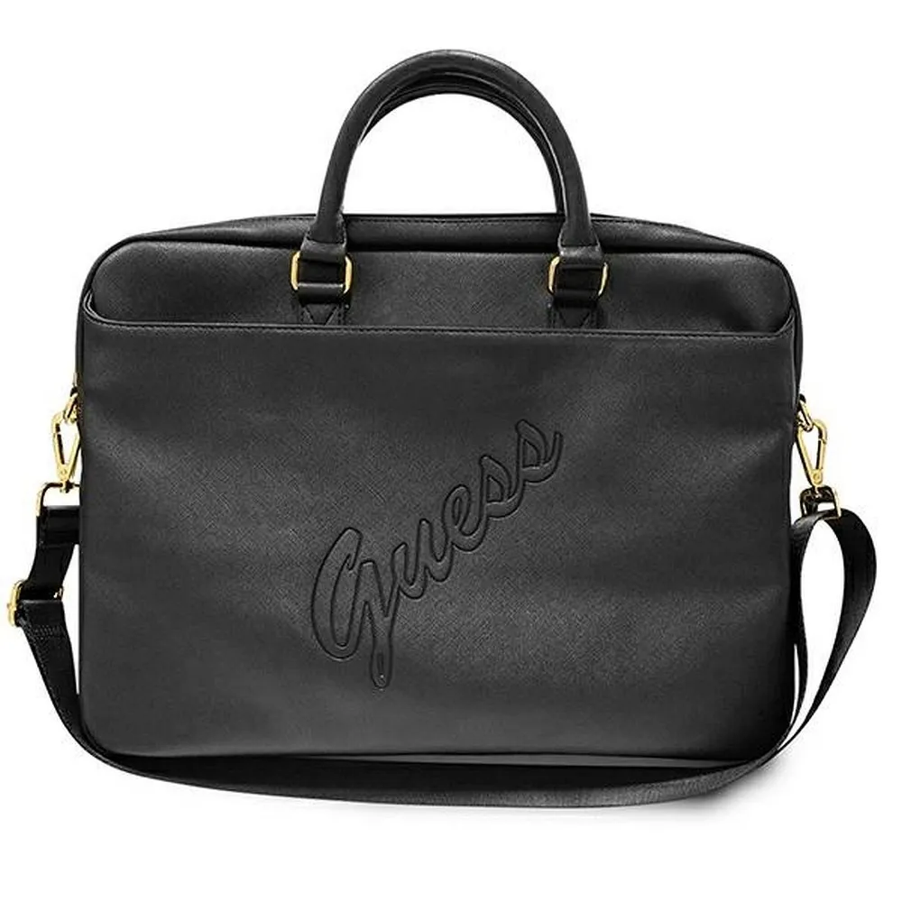 GUESS laptop / tablet / notebook bag 15" GUCB15PUSASBK black