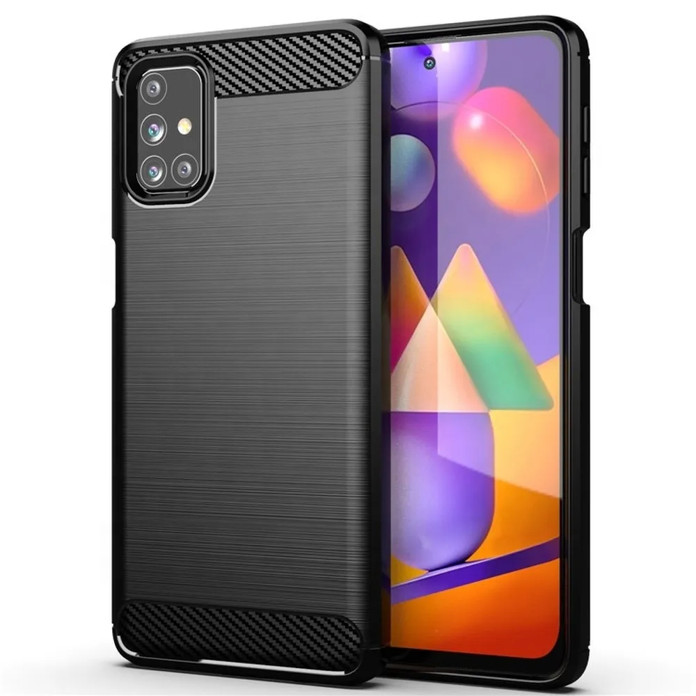 CARBON case for SAMSUNG M31s black
