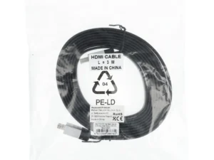 Cable HDMI to HDMI 4K 60Hz High Speed with Ethernet ver. 2.0 3 m black