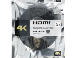 Cable HDMI to HDMI 4K 60Hz High Speed with Ethernet ver. 2.0 BLISTER 5 m black