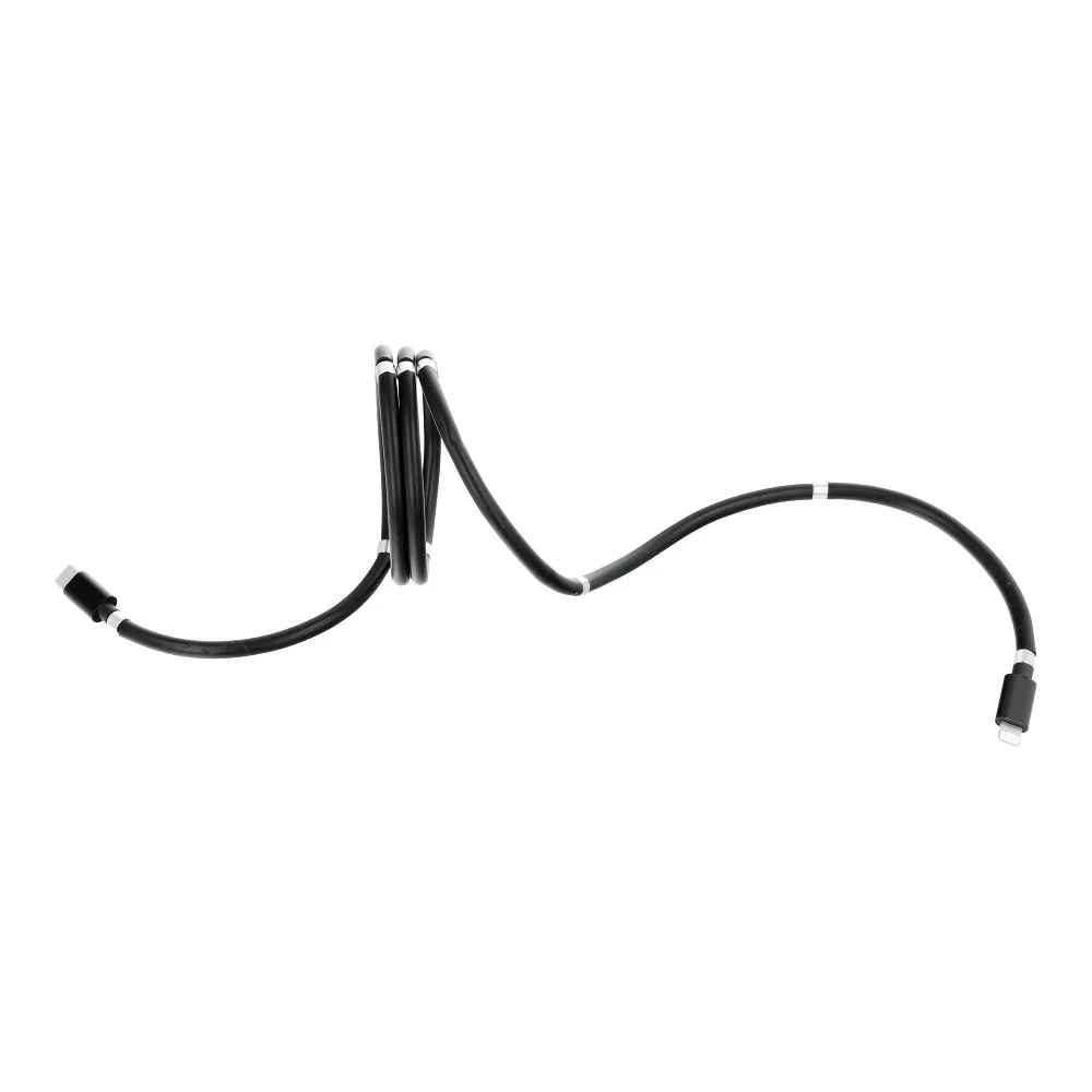 Cable Type C to Lightning PD 3A 18W C673 with magnets 1 m black - Image 4