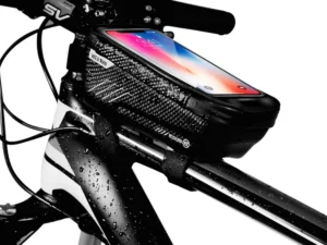 WILDMAN traveling bag for bicycle frame with zipper E2 1L ( 4 "- 7"
 ) black