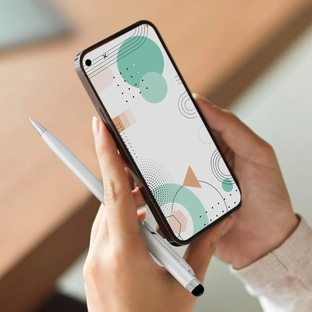Stylus for Touch Screens Capacitive with PEN silver - Image 3