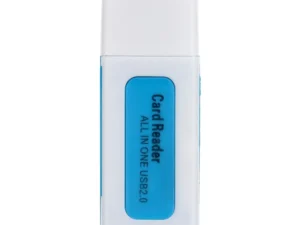 Memory Card Reader USB 2.0 blue white