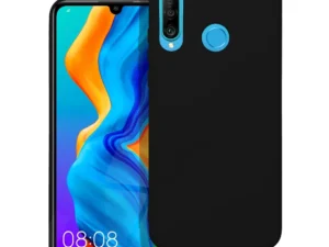 SILICONE case for HUAWEI P30 Lite black