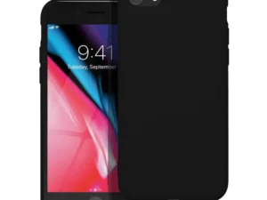SILICONE case for IPHONE 8 black